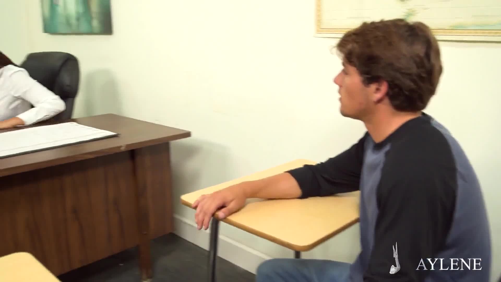 My First Sex Teacher is Raylene: Blowjob Porn by FapHouse 