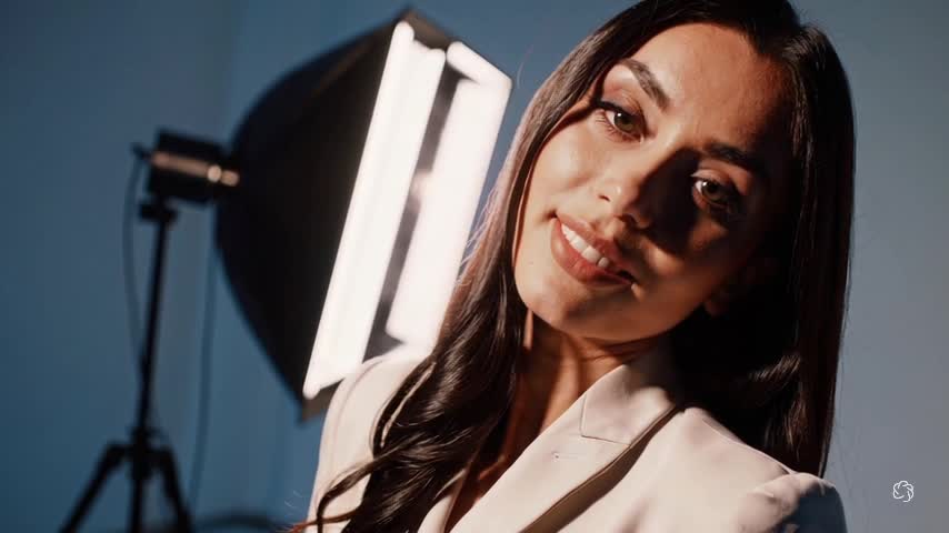 Beautiful latina model posing